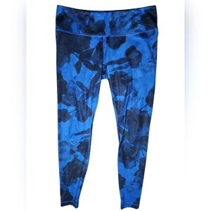 Lululemon Wunder Under Pant, Full-On Luxtreme Jumbo Inky Floral Black Inkwell 10